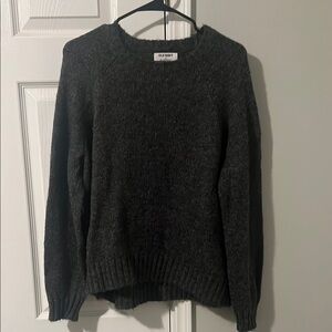 Old Navy Women's Charcoal Grey Sweater